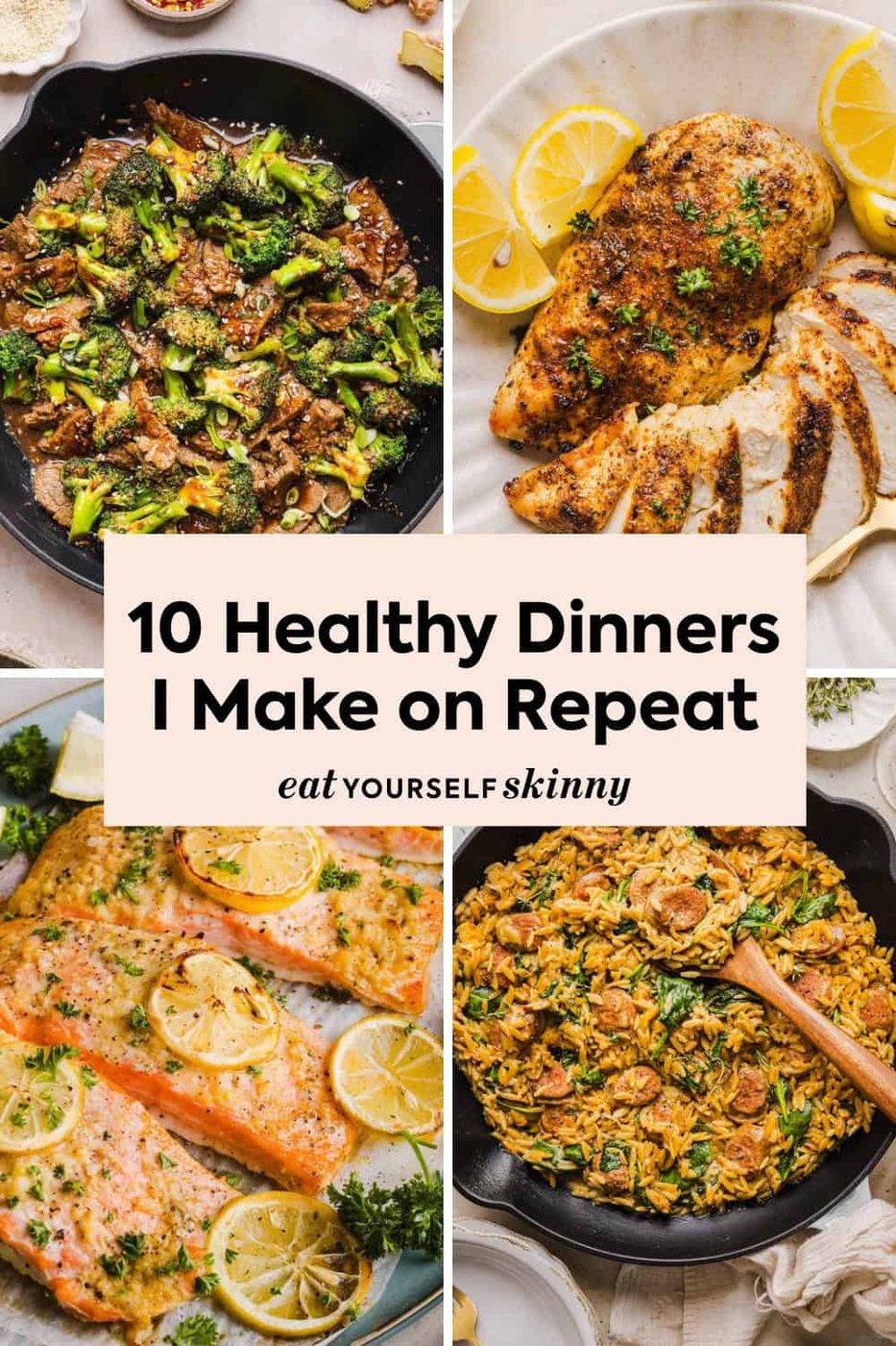 Lighter Dinners I Make on Repeat