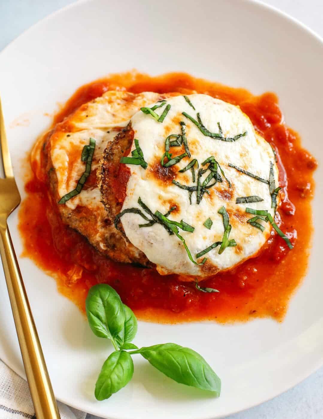 Fryer Air Eggplant Parmesan