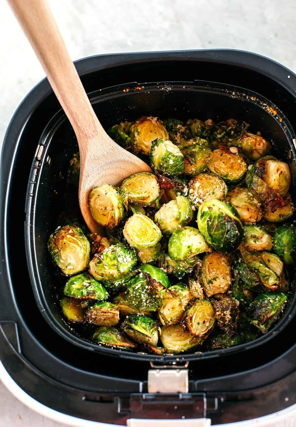 Fryer Air Garlic Parmesan Brussels Sprouts
