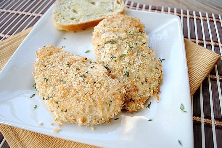 Oven-baked Parmesan & Herb Chicken