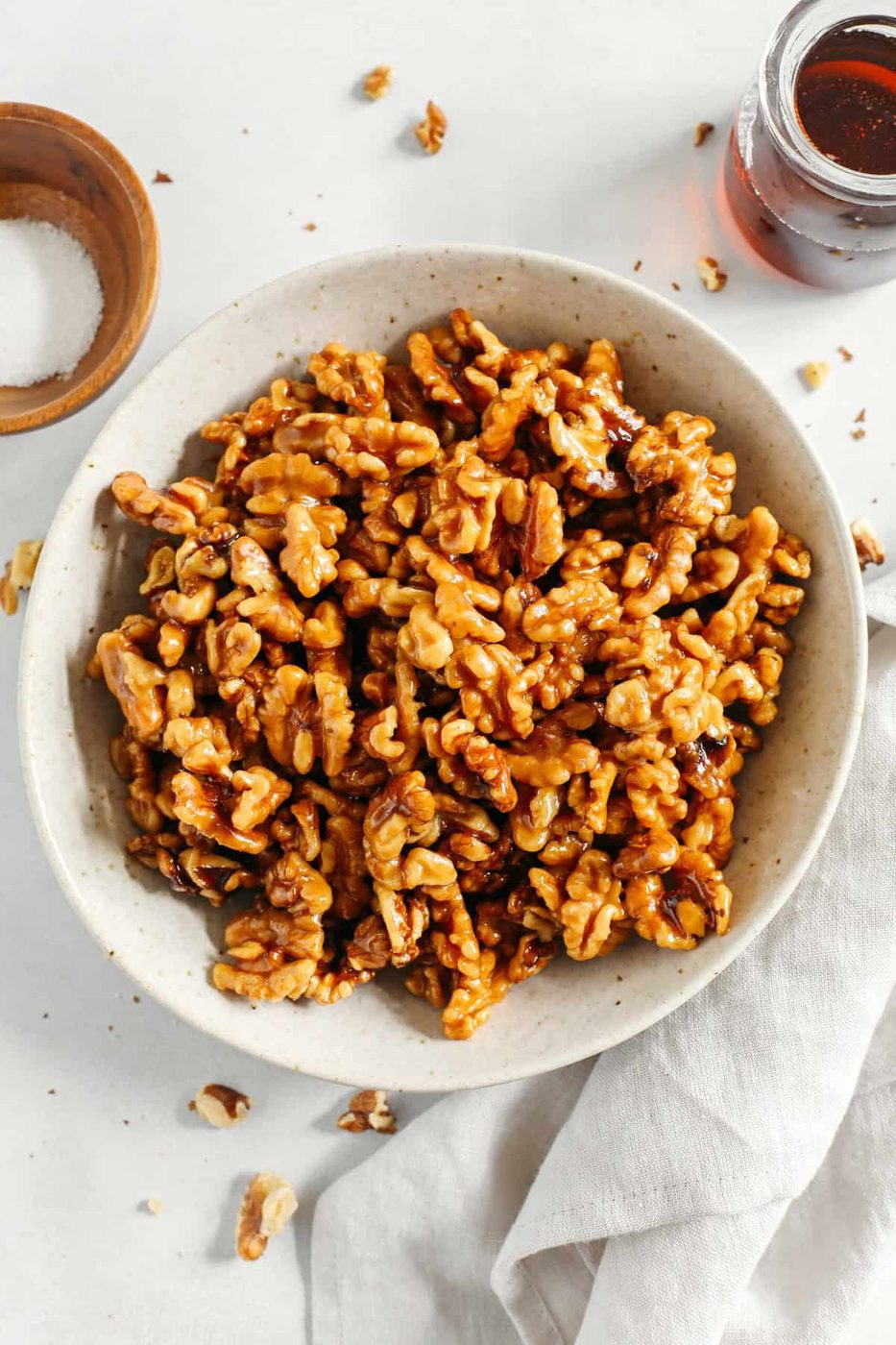 Maple Candied Walnuts