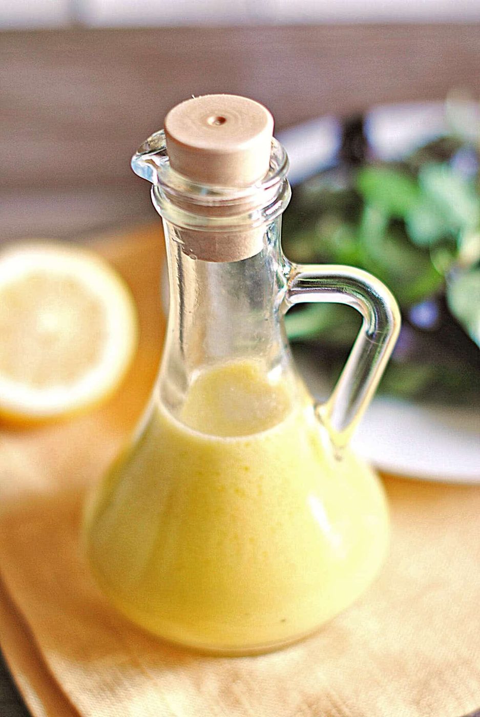 Champagne Vinaigrette for the table