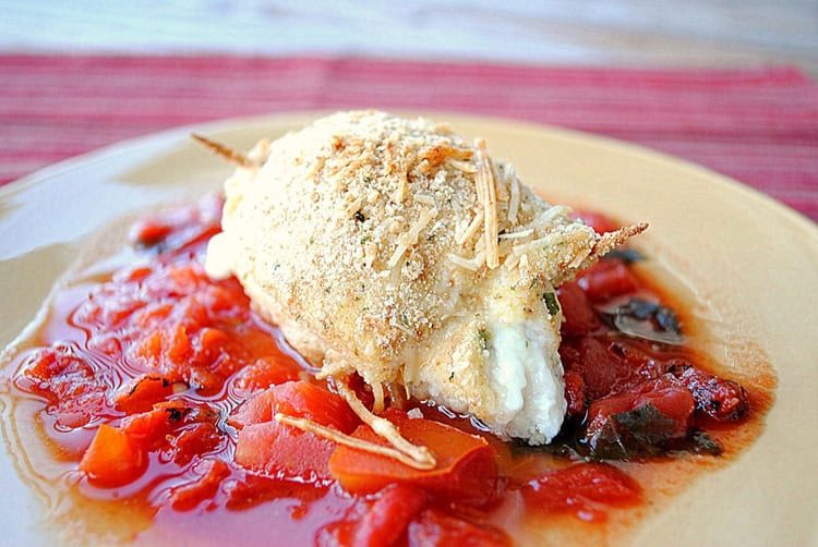 Parmesan Chicken Rollatini
