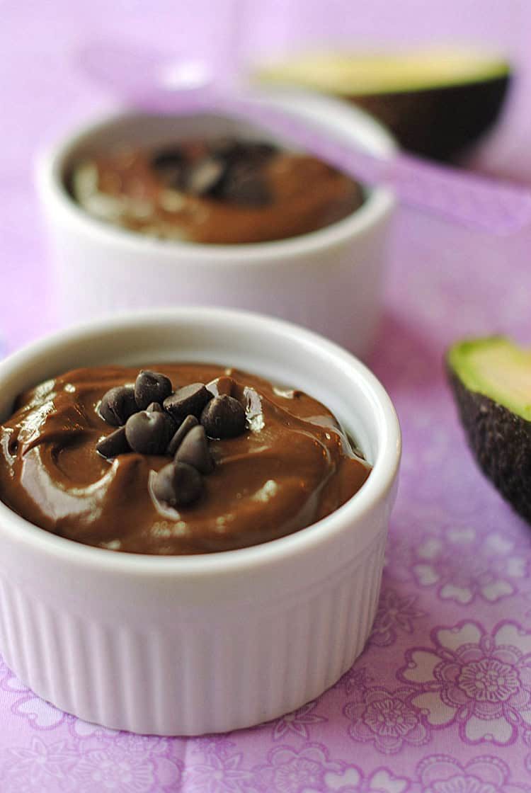 Avocado Chocolate Pudding
