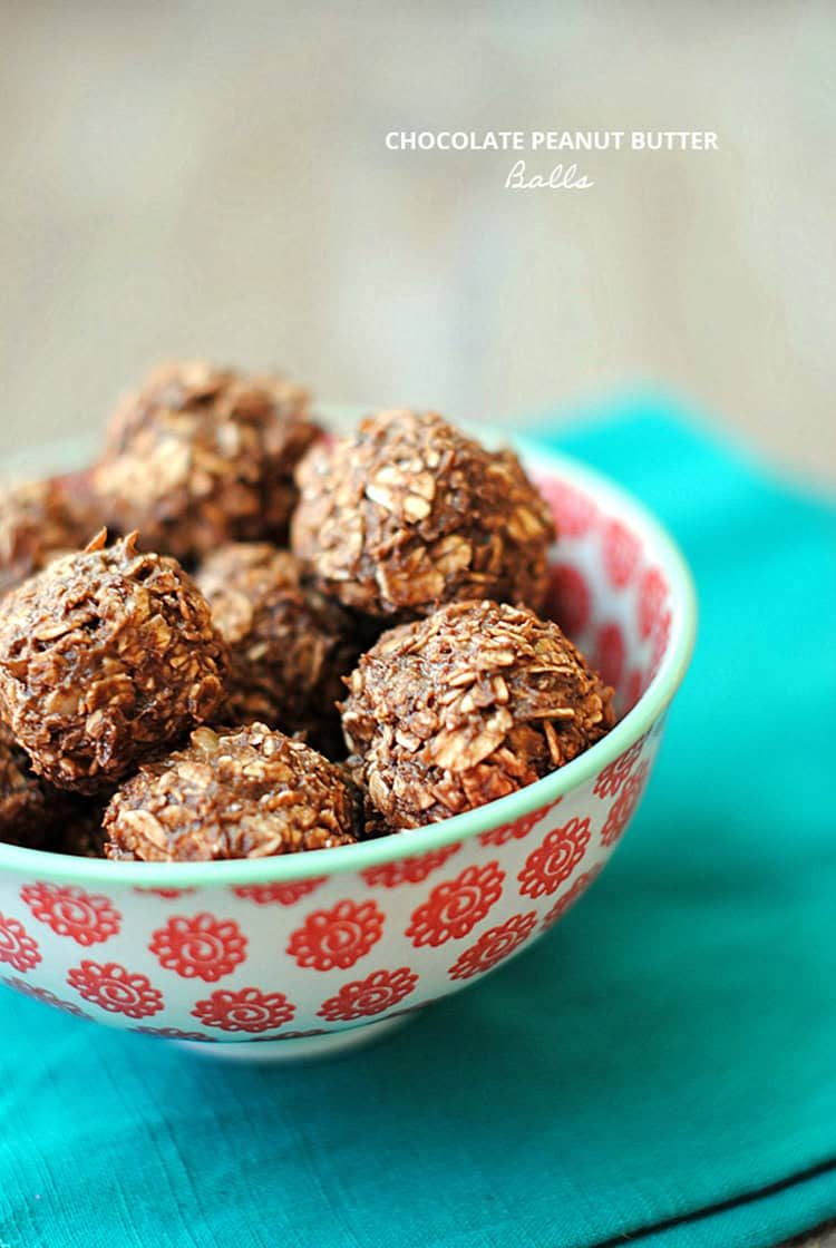 Peanut Chocolate Butter Balls