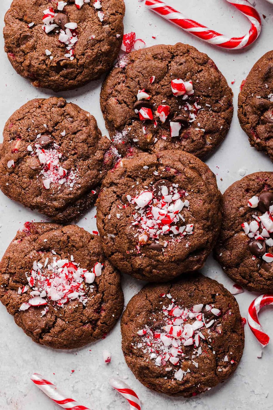 Chocolate Peppermint Cookies