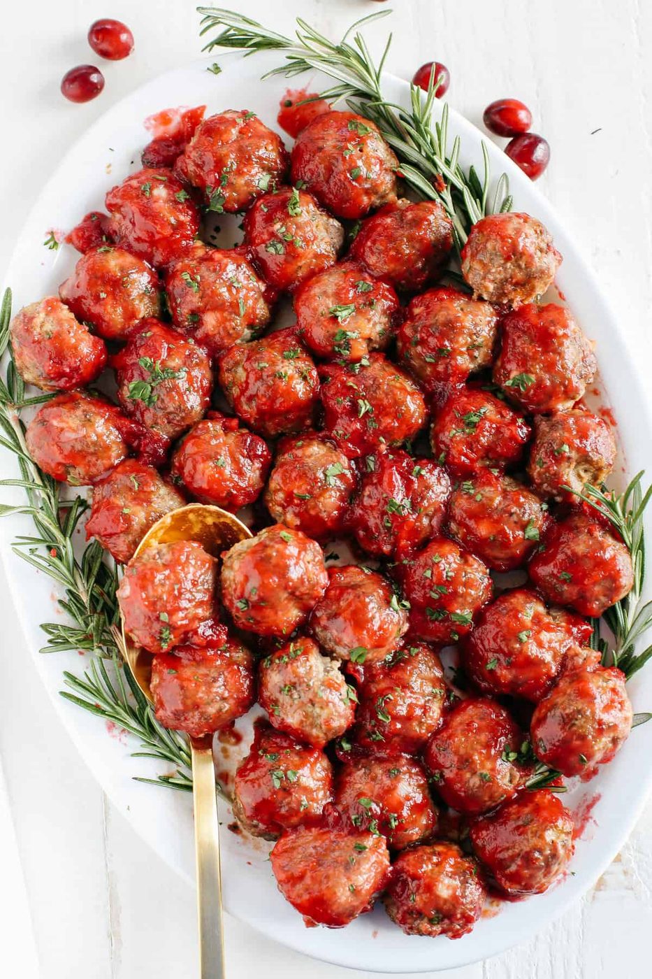 Cocktail Cranberry Meatballs