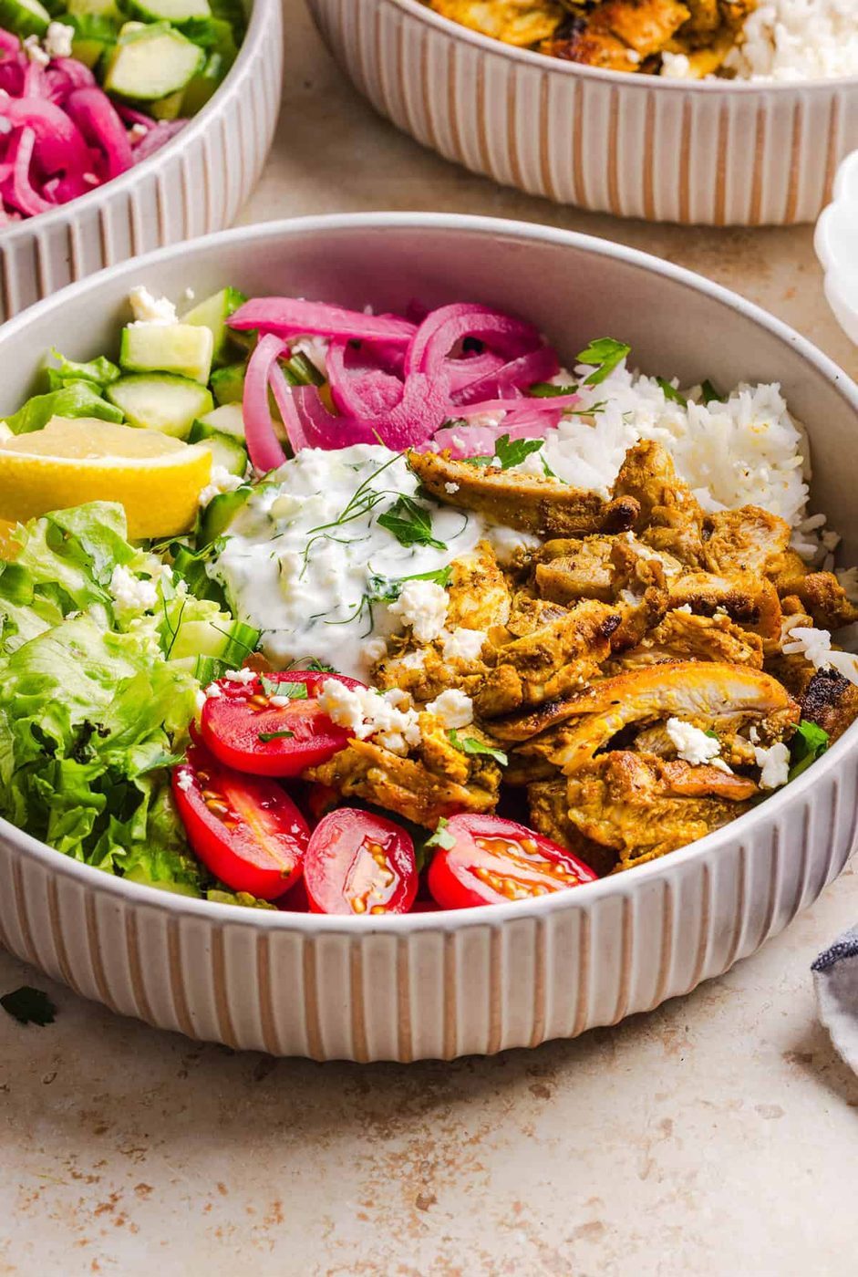 Chicken Shawarma Bowls