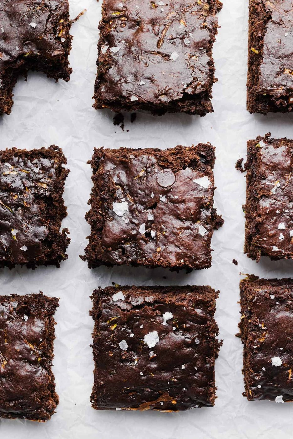 Zucchini Fudgy Brownies