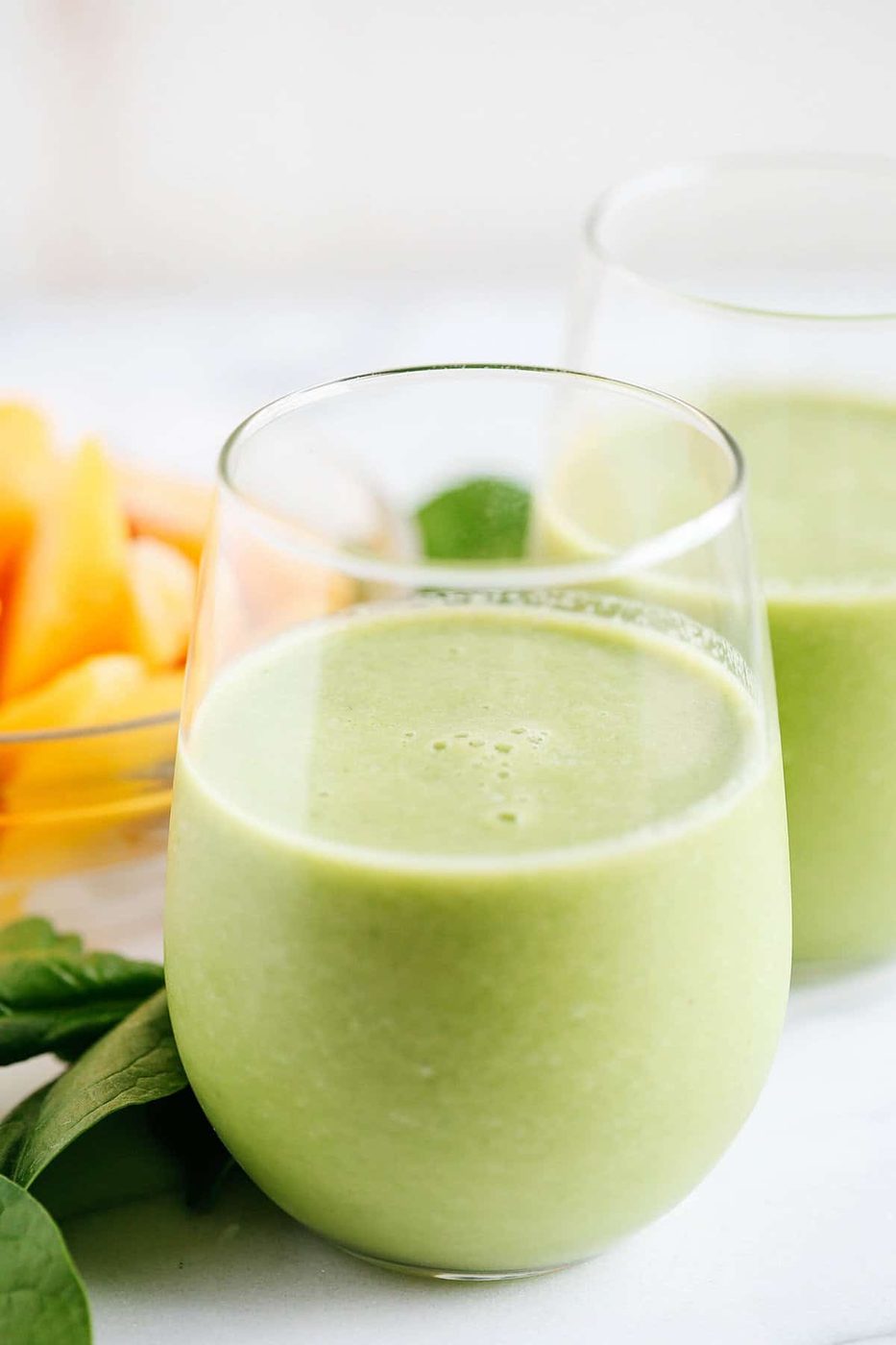 Peach Ginger Detox Smoothie