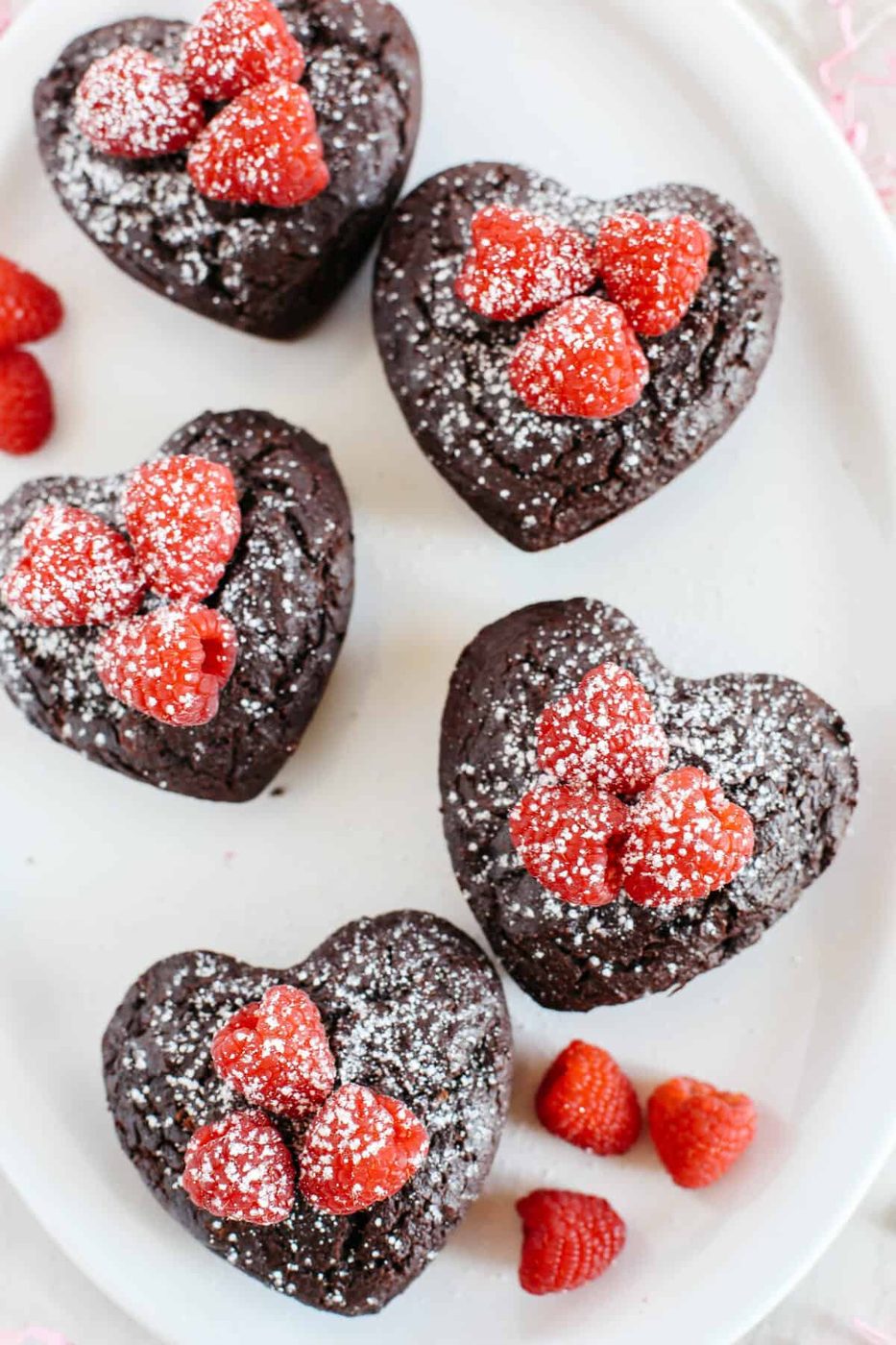 Mini Grain-Free Raspberry Chocolate Cakes