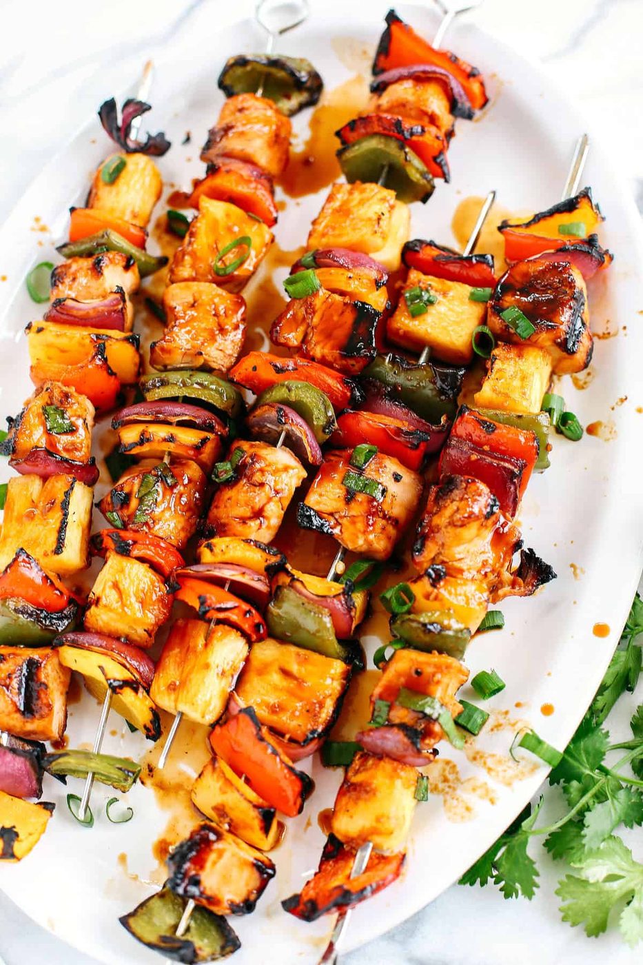 Chicken Hawaiian Kabobs