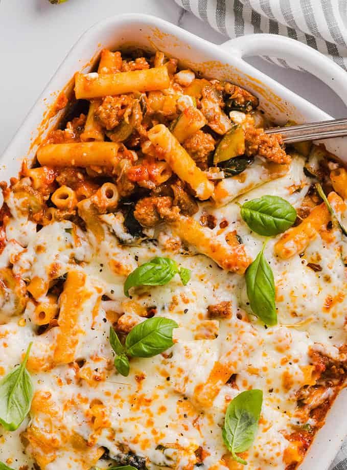 Oven-baked Ziti