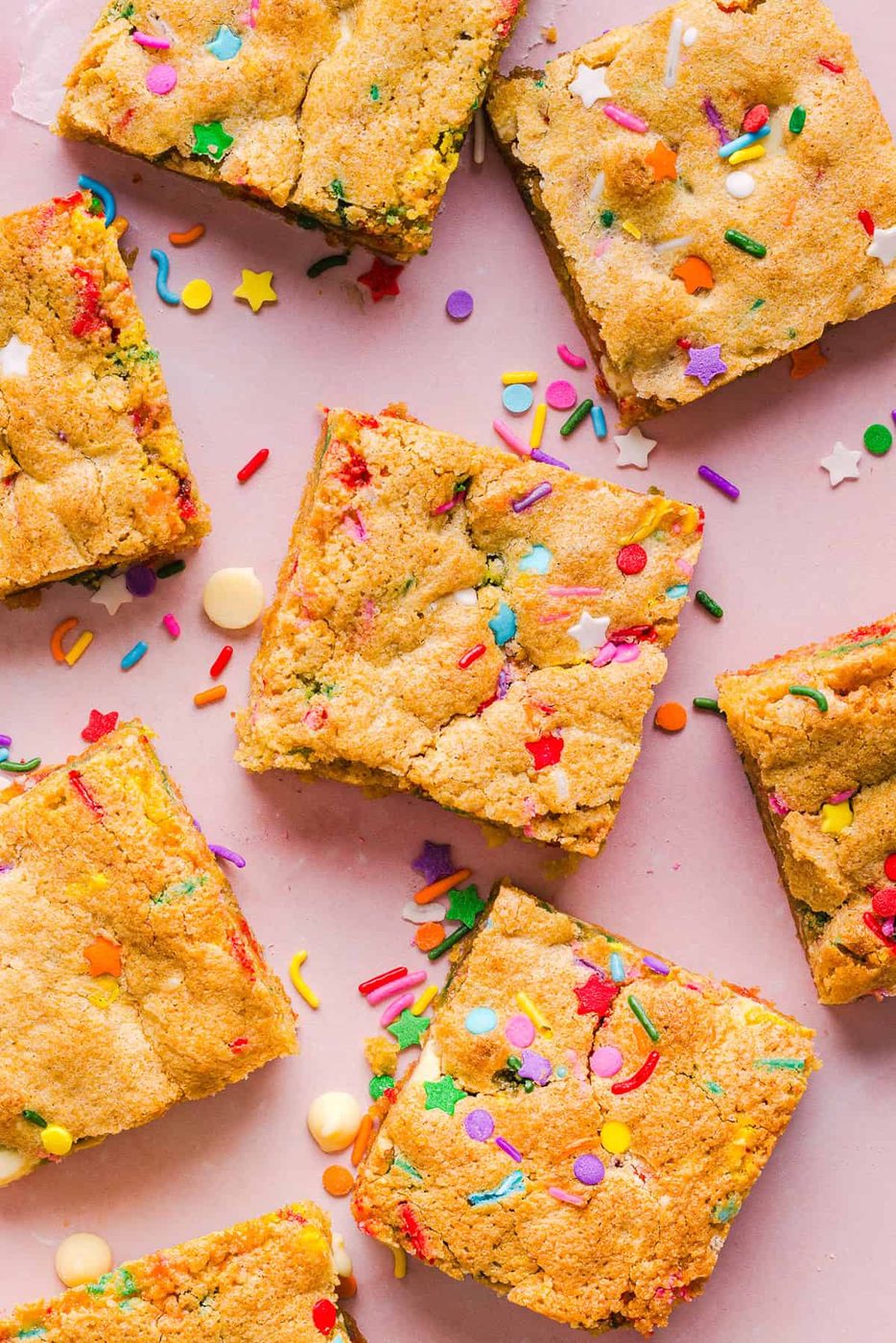 Funfetti Cookie Bars