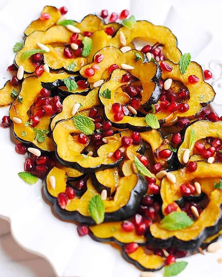 Glazed Holiday Acorn Squash