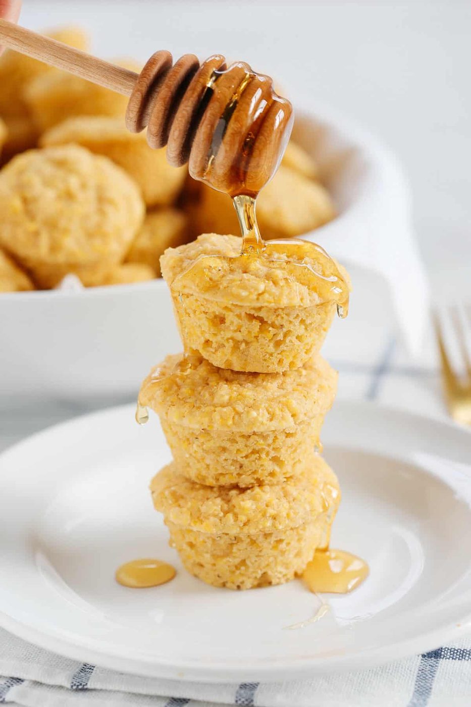 Cornbread Honey Mini Muffins