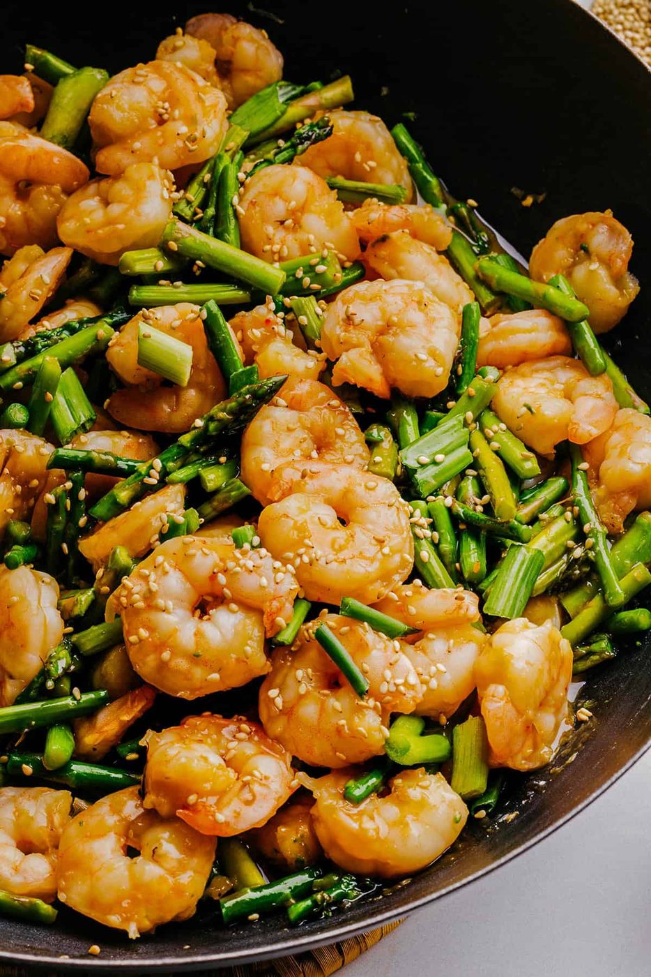Honey 20-Minute Garlic Shrimp Stir Fry