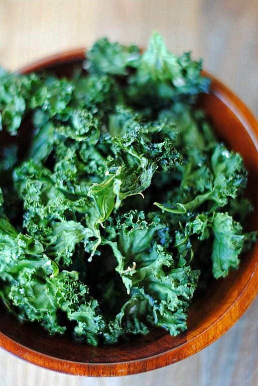 Kale Chips for the table