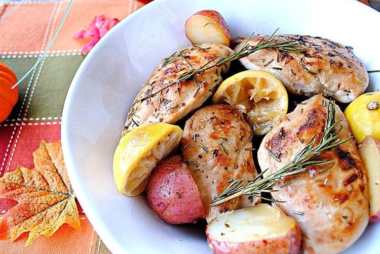 Pot One Lemon-Rosemary Chicken