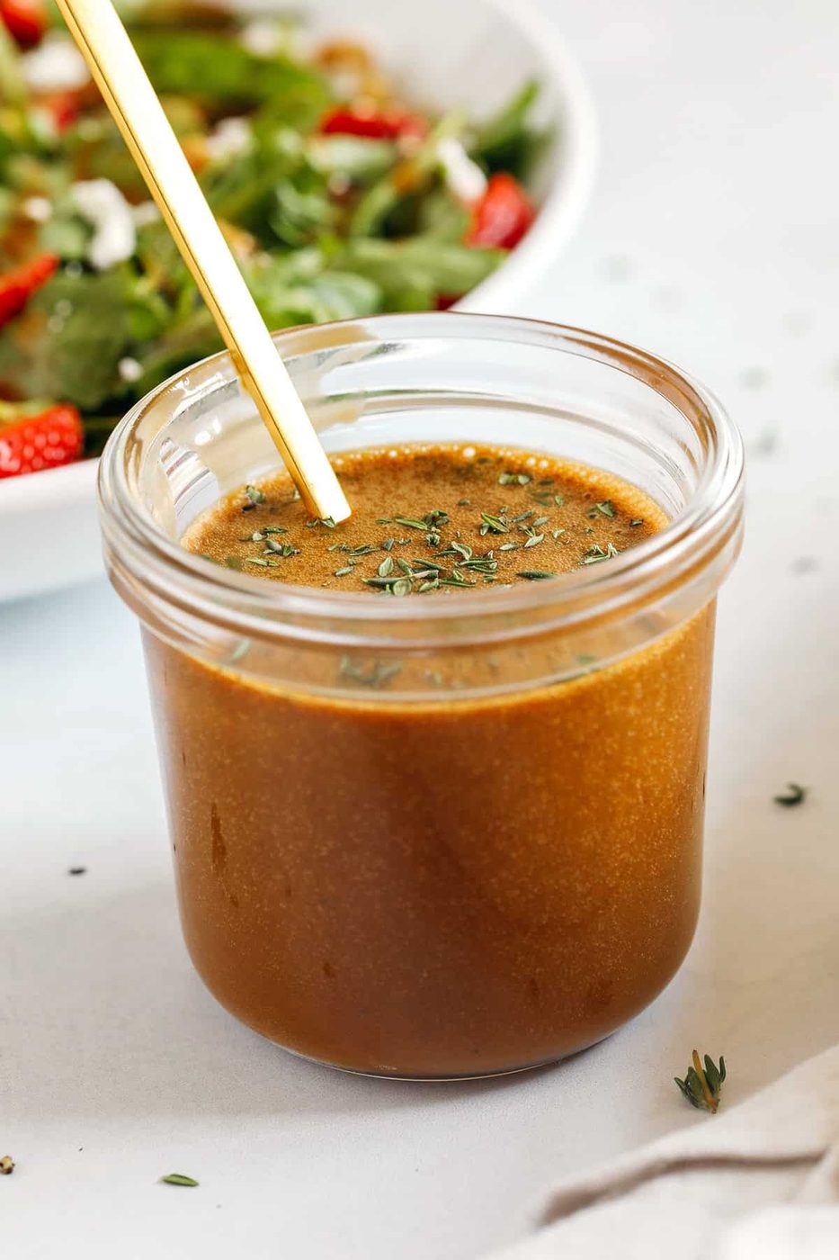 Balsamic Maple Herb Dressing