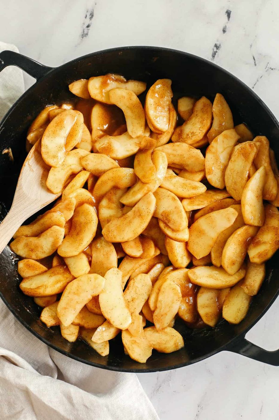 Cinnamon Maple Sautéed Apples