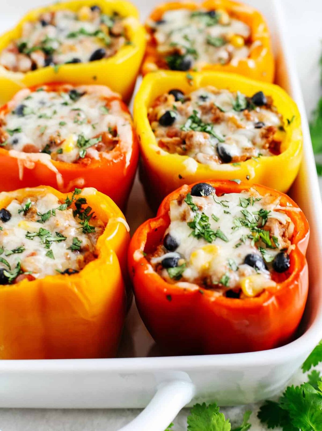 Stuffed Mexican Bell Peppers