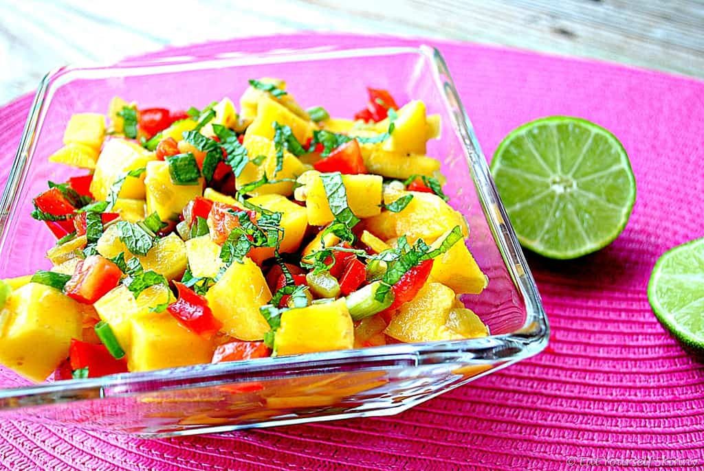 Mango Minty Salsa