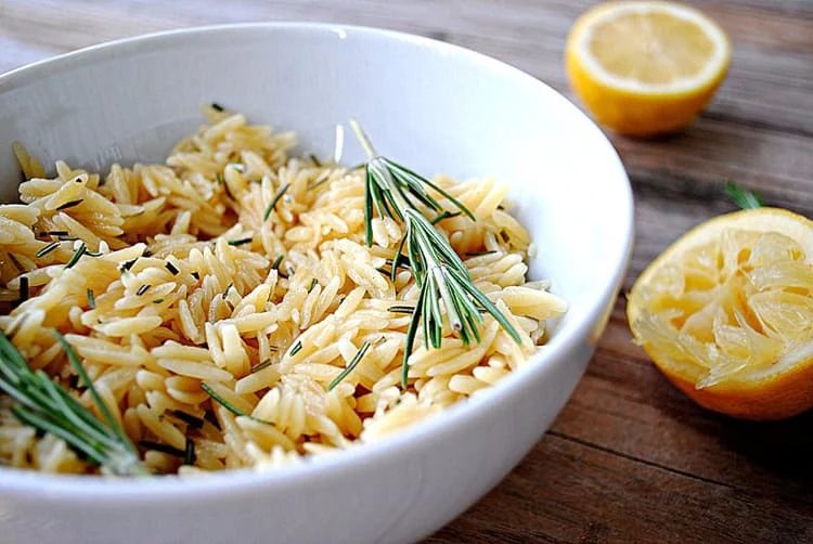 Orzo with Lemon & Rosemary