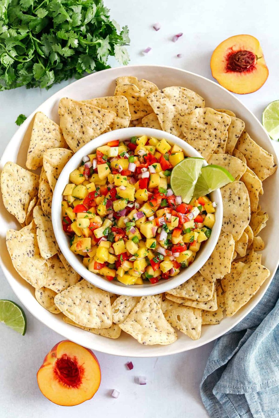 Mango Peach Salsa
