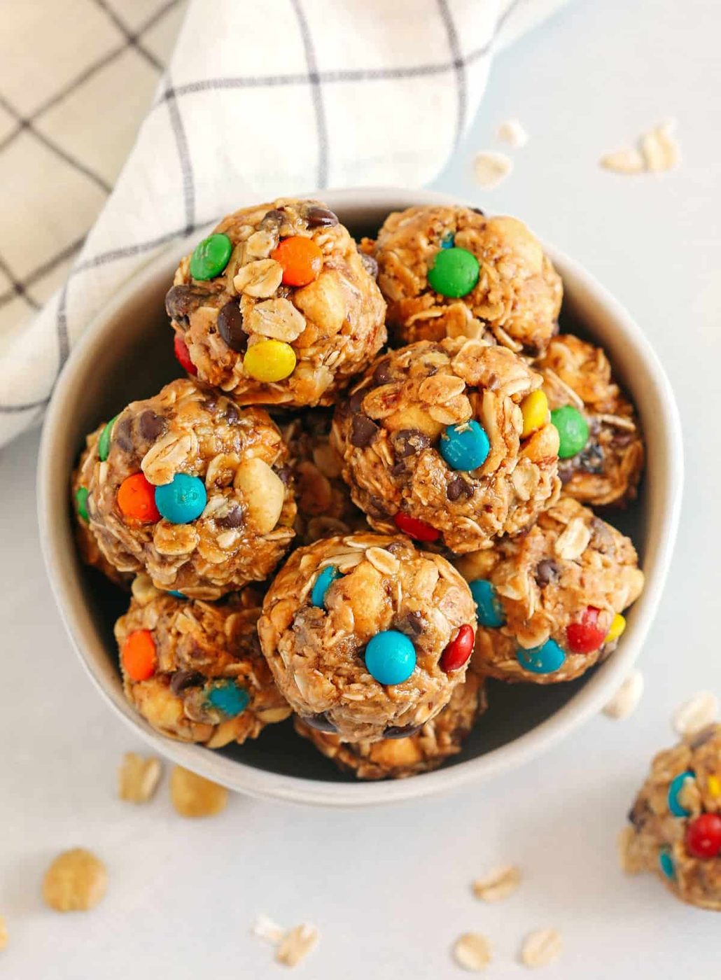 Butter Peanut Trail Mix Balls
