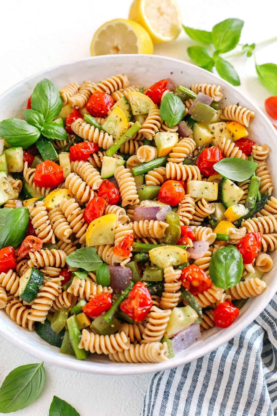 Veggie Roasted Pasta Salad