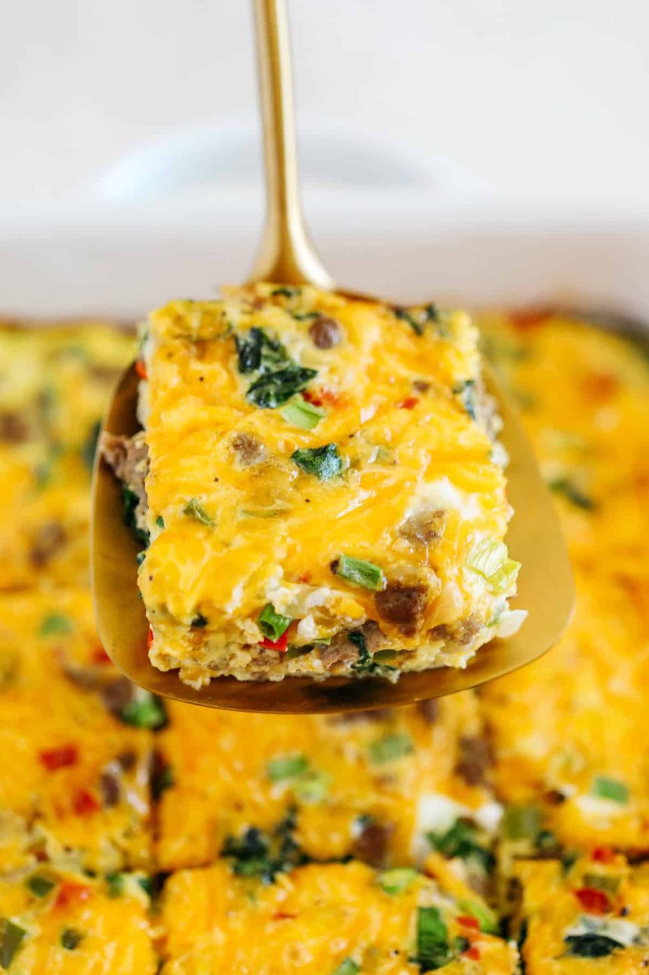 Sausage & Veggie Egg Casserole