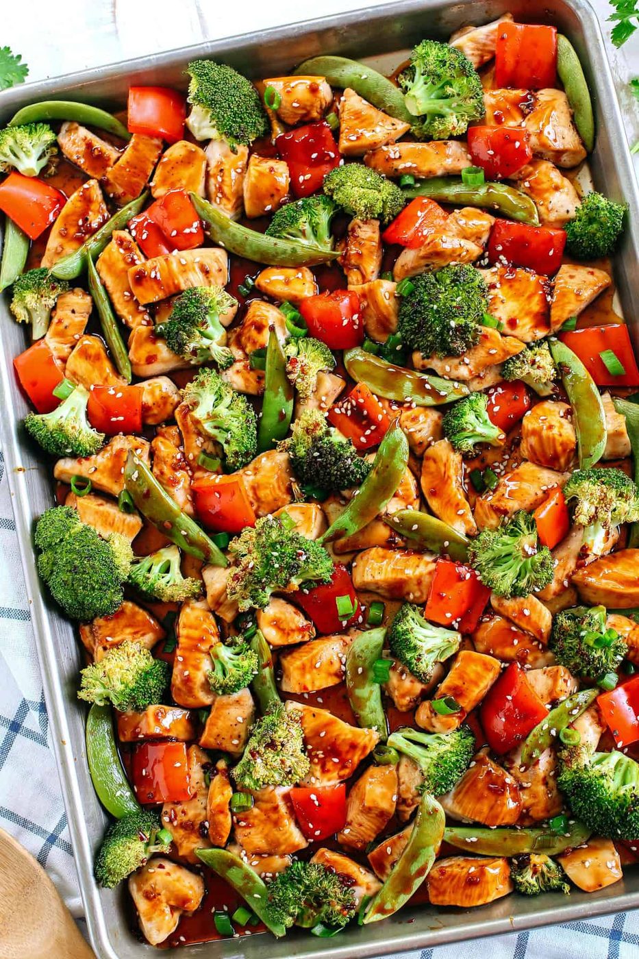 One-pan Sesame Chicken & Veggies
