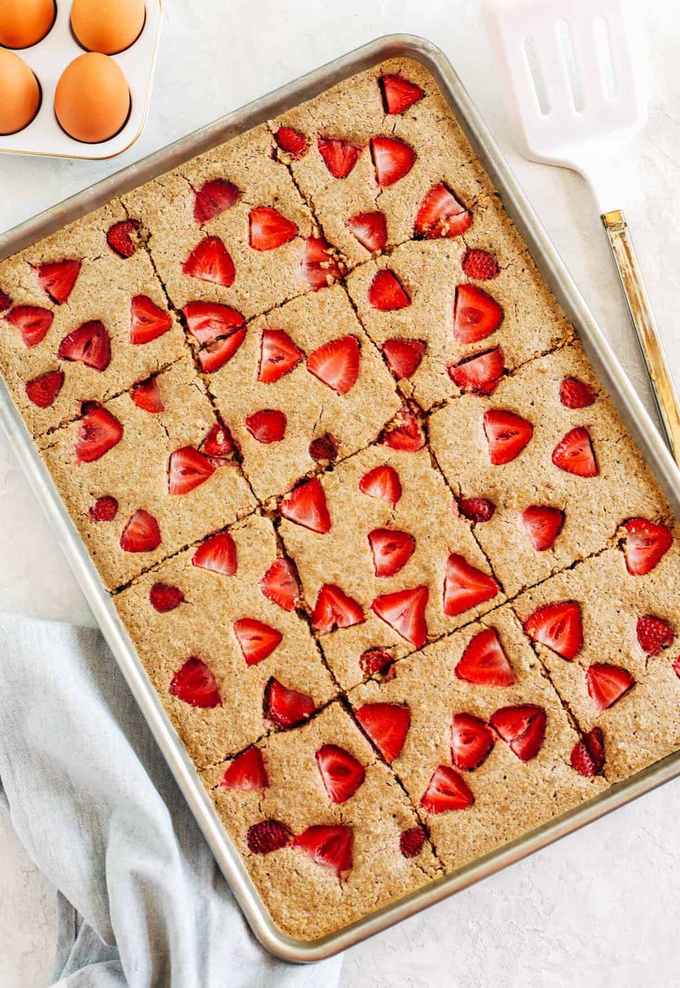 One-pan Strawberry Pancakes