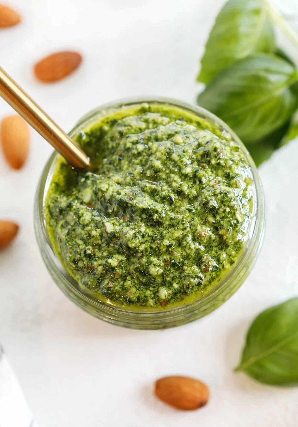 Basil Simple Almond Pesto