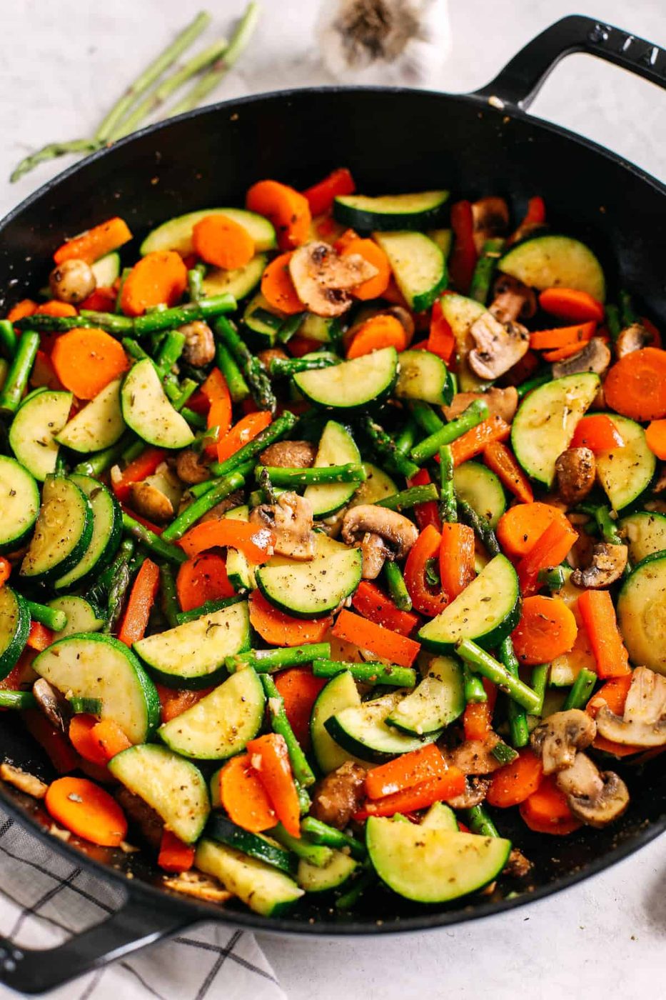 Sautéed Simple Vegetables
