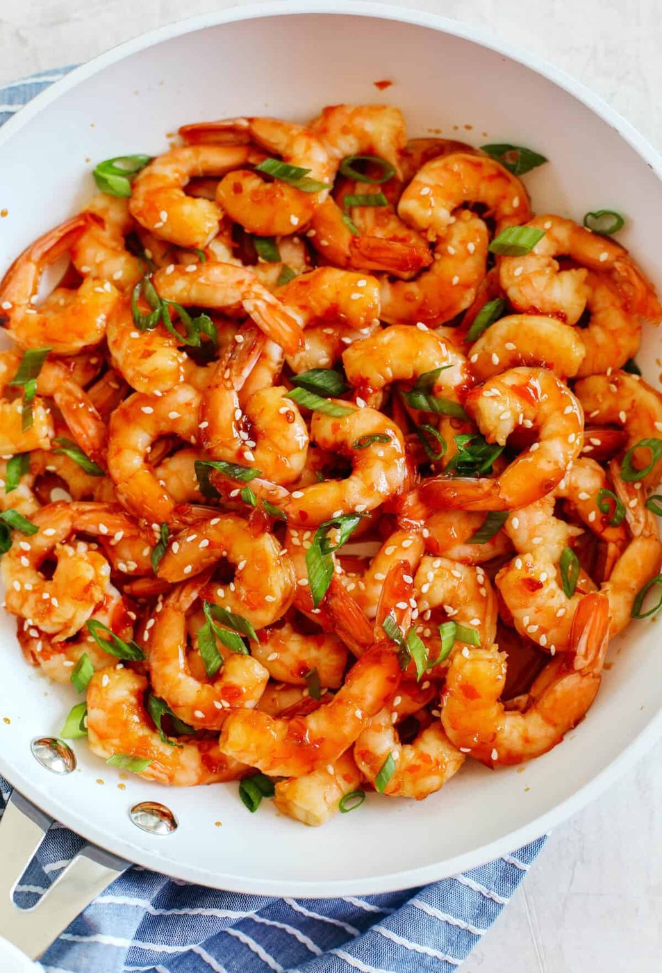 Skillet Chili Garlic & Lime Shrimp