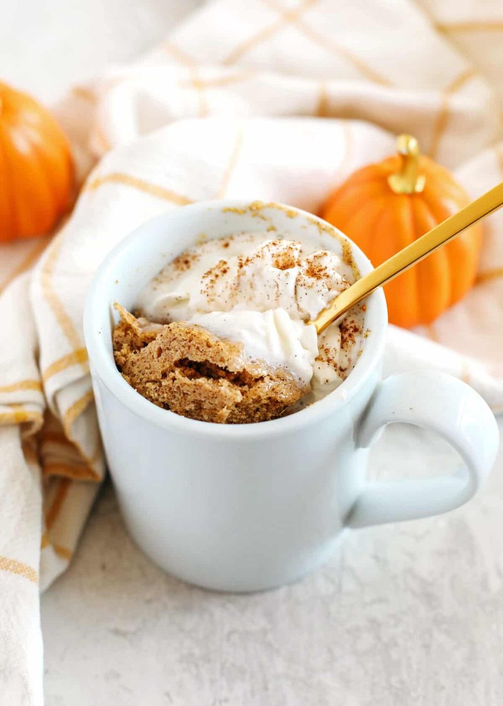 Spice Pumpkin Mug Cake