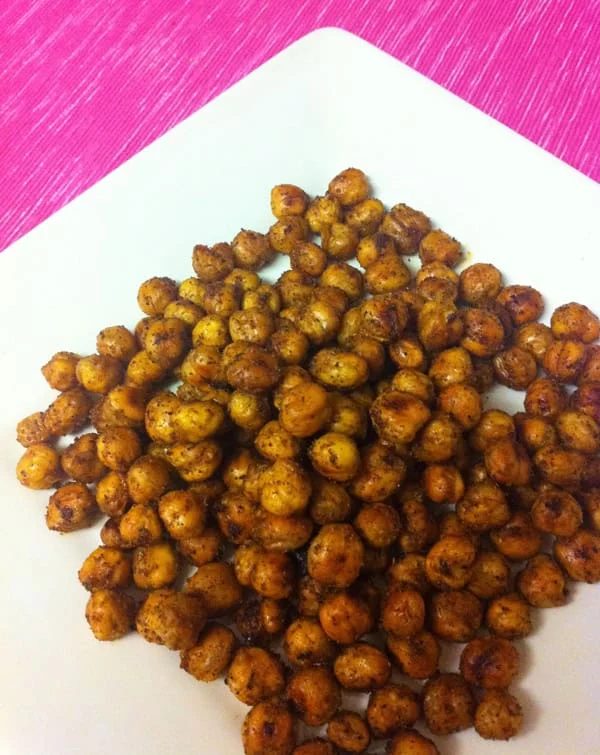 Roasted Spicy Chickpeas