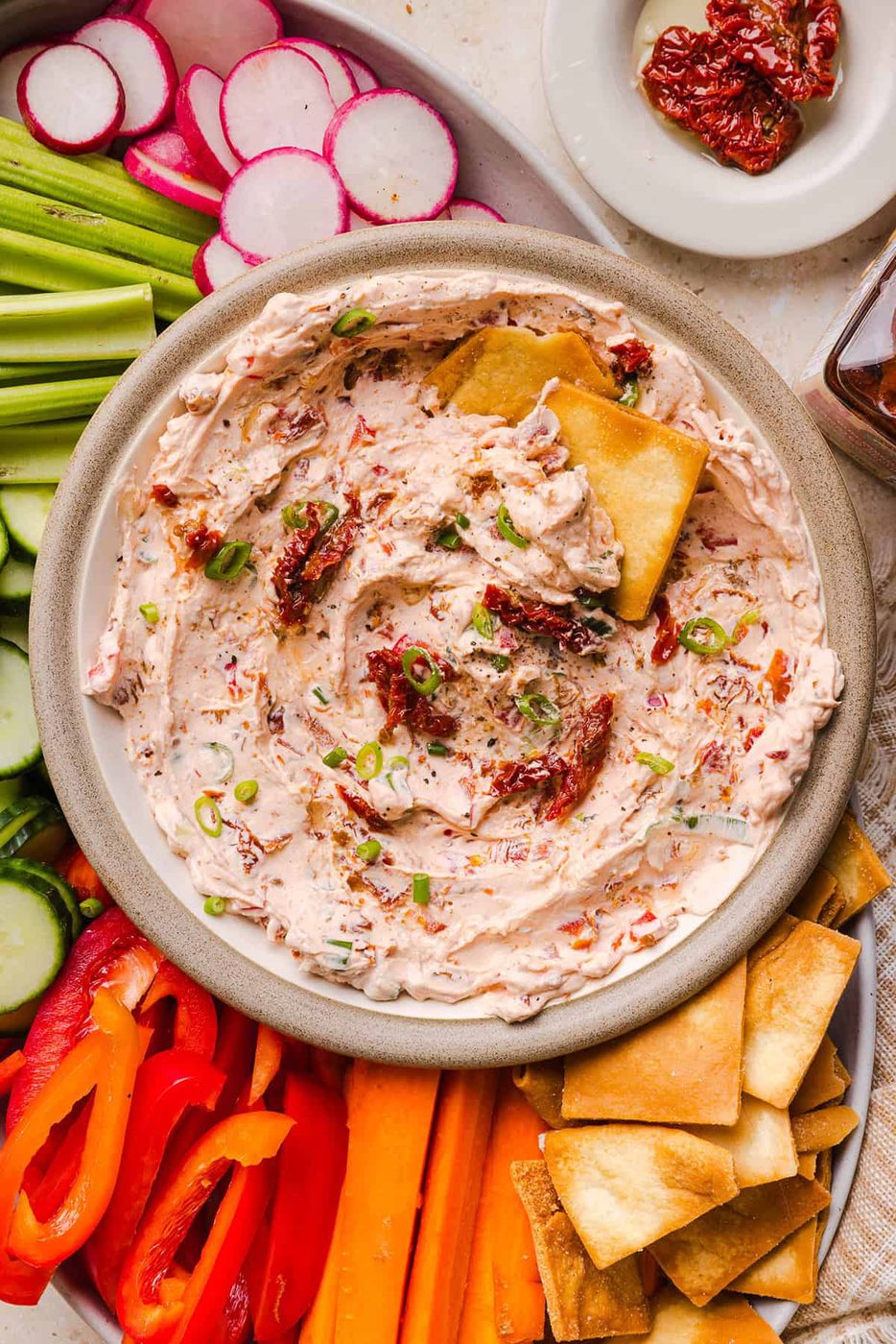Silky Sun-Dried Tomato Dip