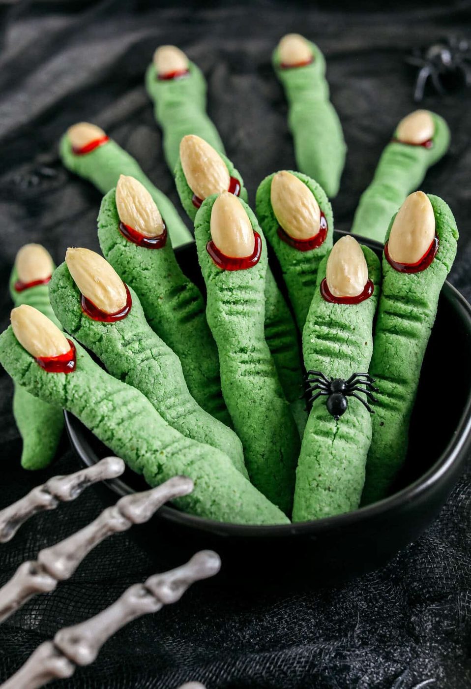 Witch Spooky Finger Cookies