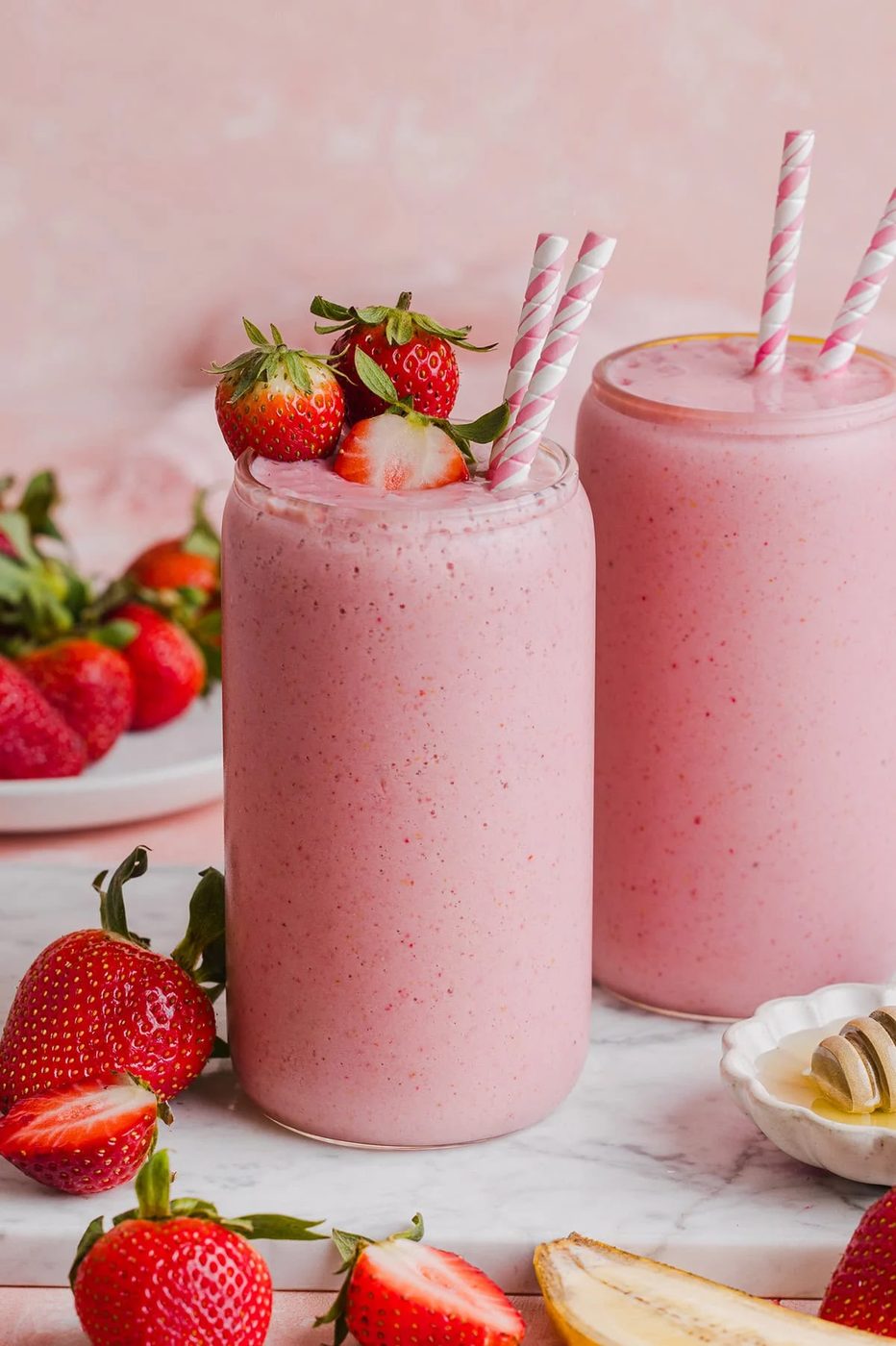 Banana Strawberry Smoothie