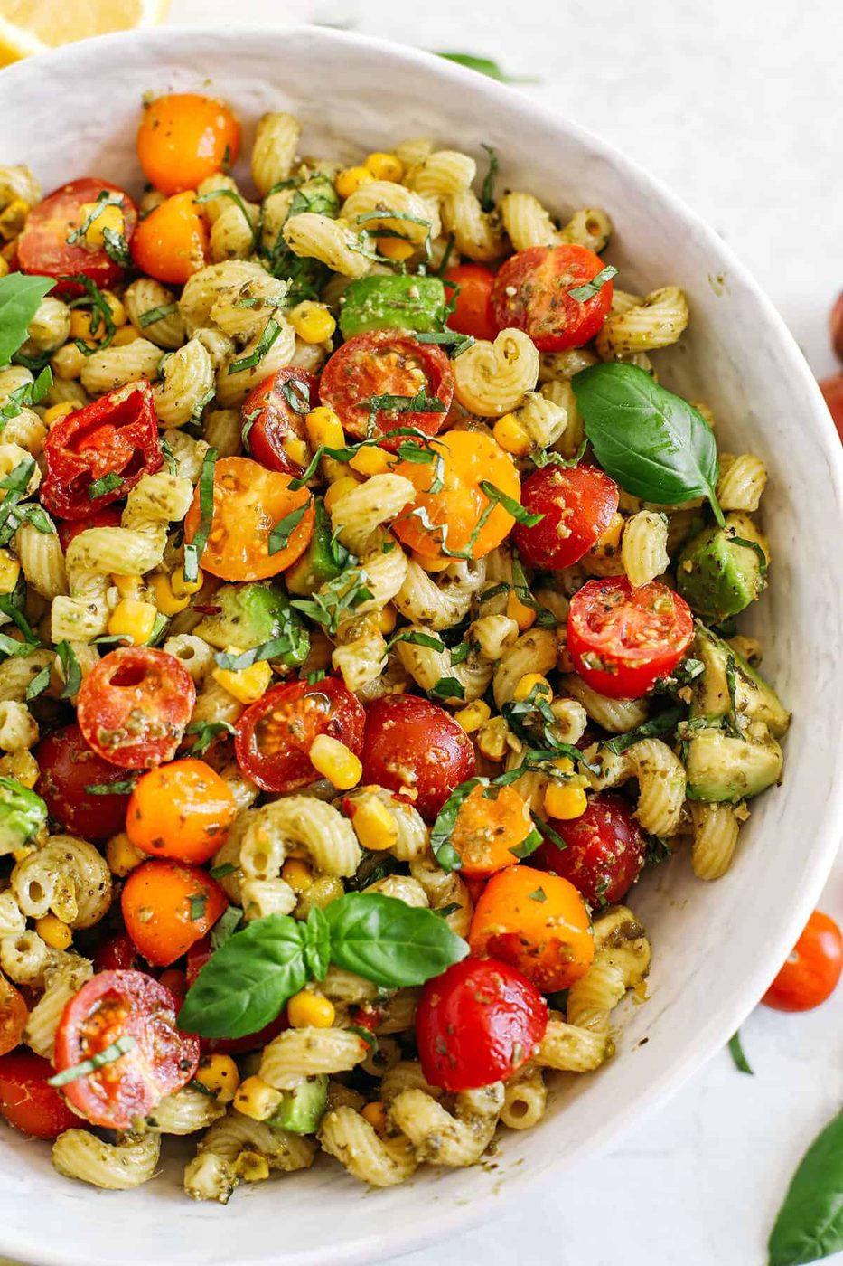 Pesto Summer Pasta Salad