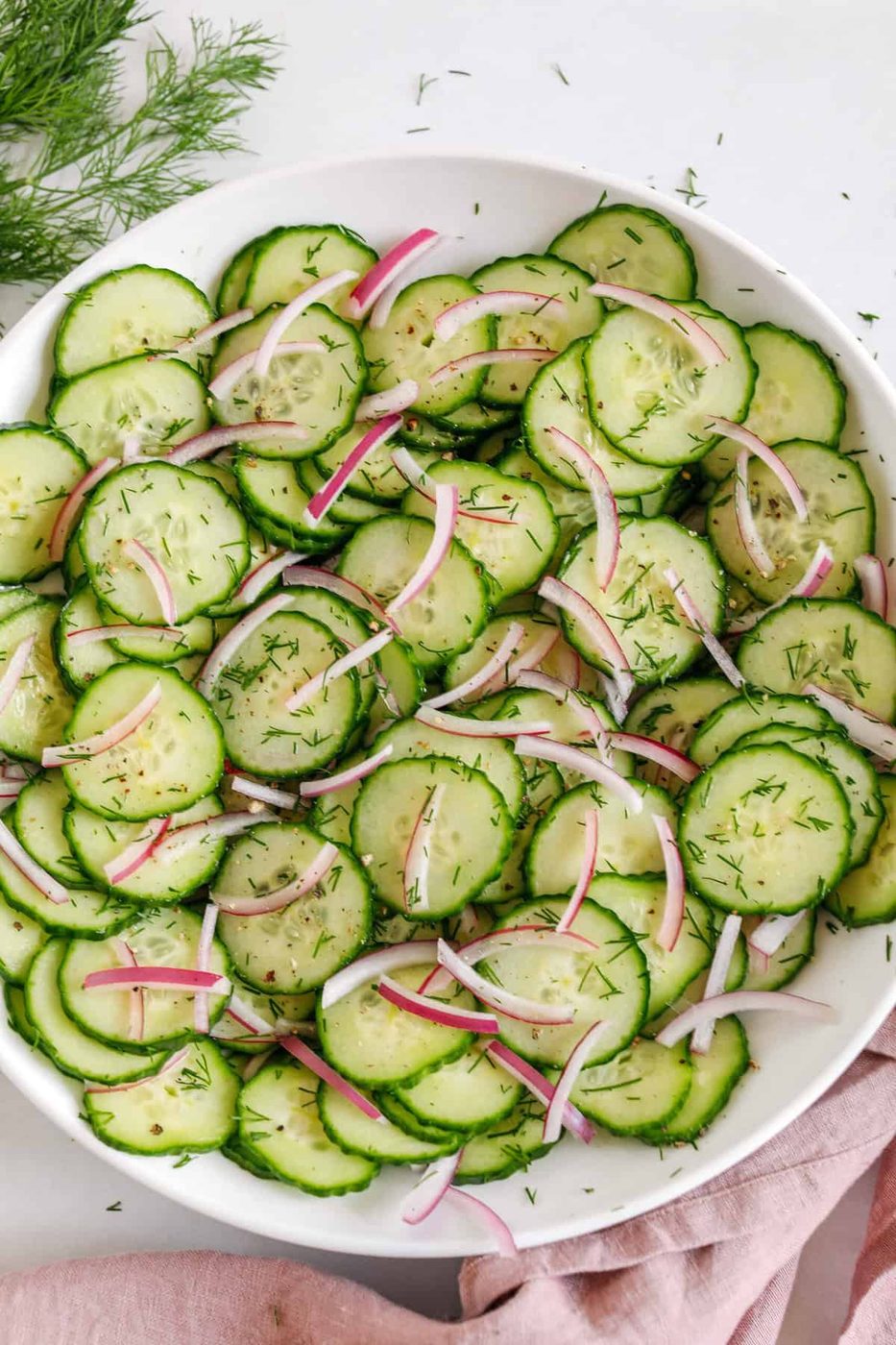 Sweet Cucumber Salad
