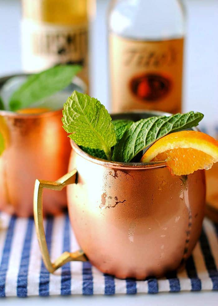 The Southern Moscow Mule for the table
