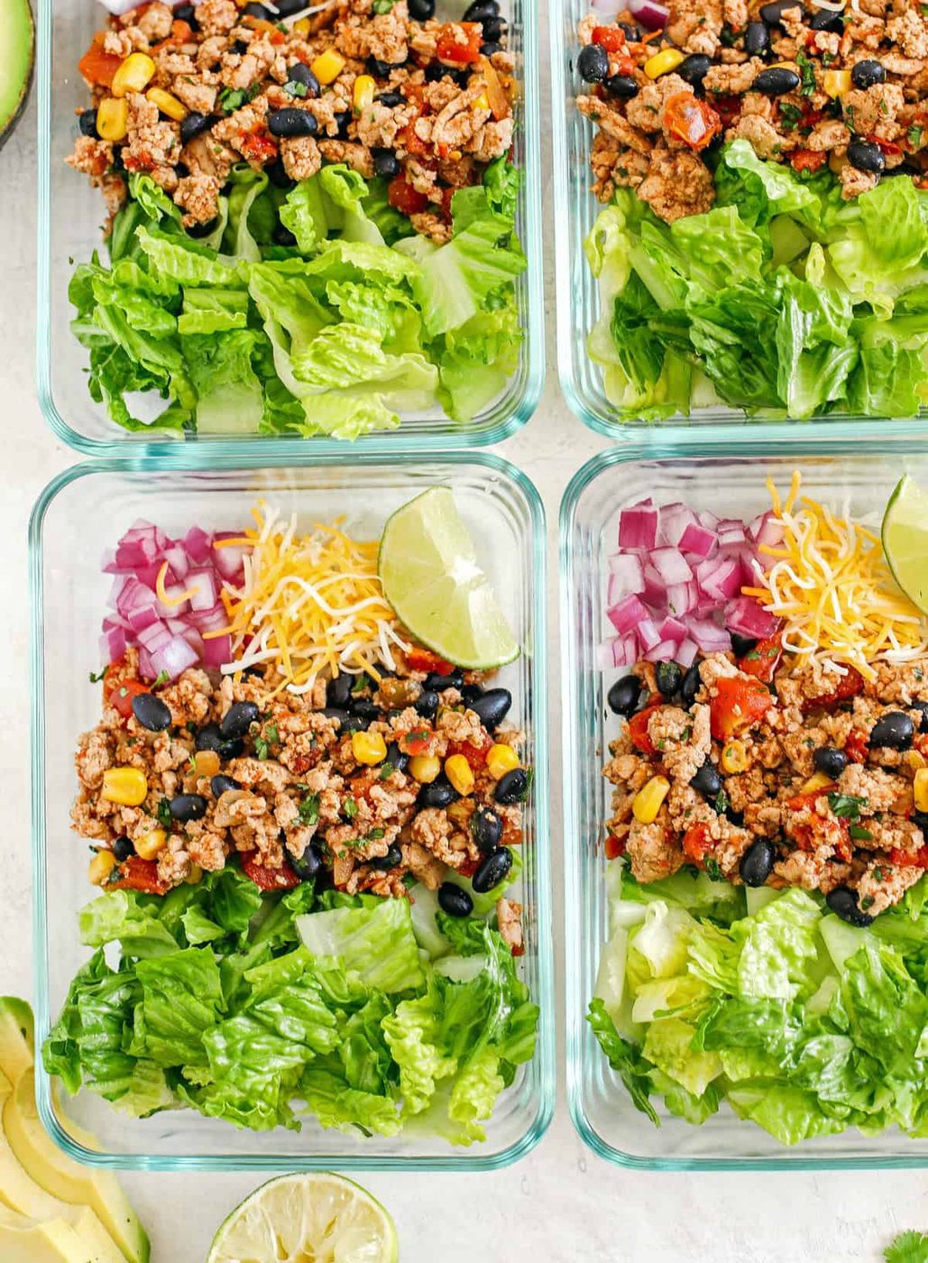 Taco Turkey Lettuce Wraps
