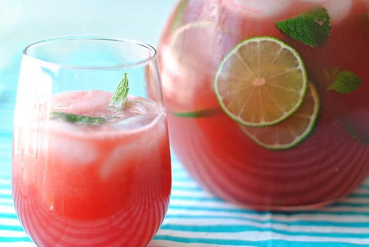 Lime Watermelon Mocktail