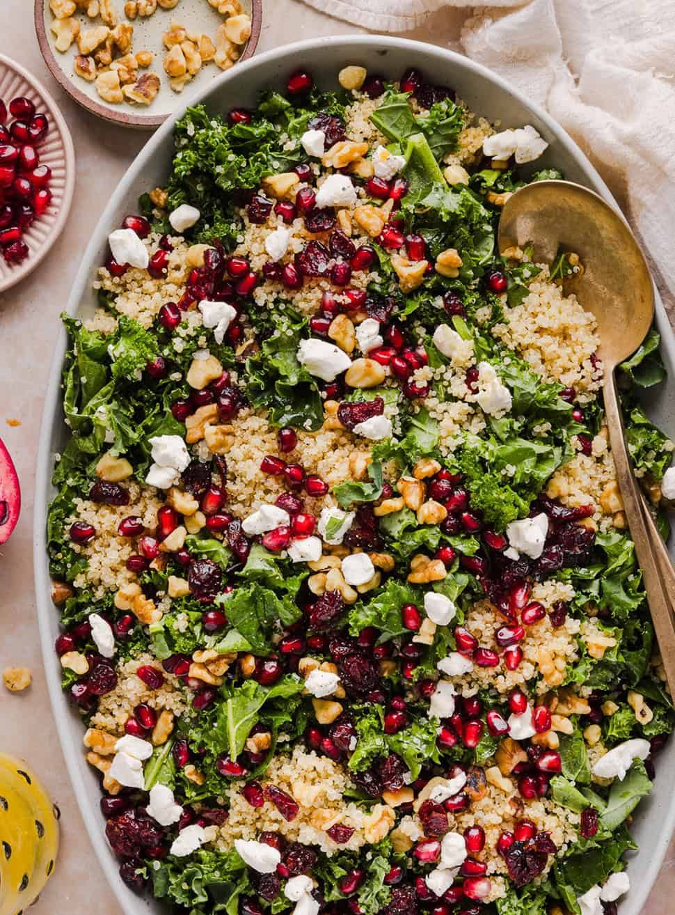 Winter Kale & Quinoa Salad