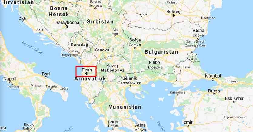 Arnavutluk Tiran Gezilecek Yerler ve Gezi Notları