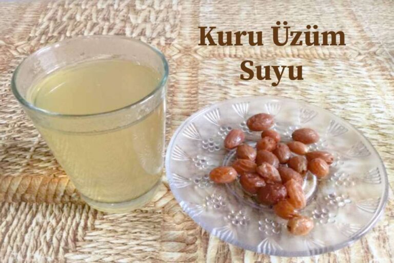 kuru üzüm suyu faydaları (21 kuru üzümle yapılışı)